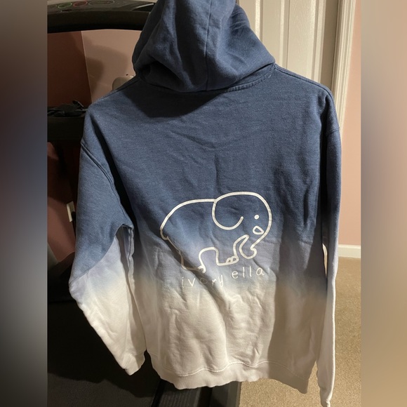 Ivory Ella Ombré hoodie XS - Picture 2 of 3